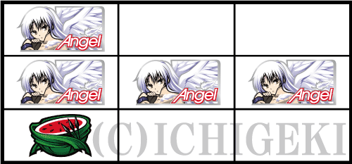 パチスロAngel Beats!の確定役（リプレイ）の停止型
