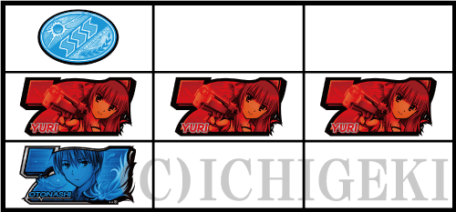 パチスロAngel Beats!の確定役（リプレイ）の画像