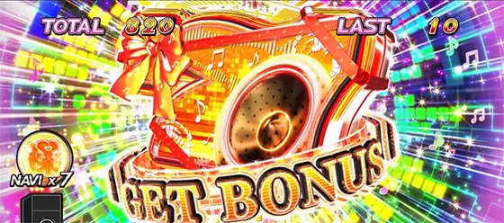 アオハル♪操 Ａ－ＬＩＶＥの1G連獲得画面