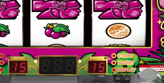 Sバハマ30の15枚払い出し