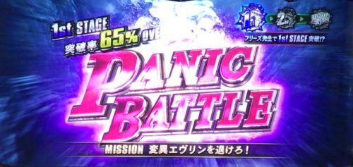 パチスロ バイオハザード7 レジデント イービルのパニックバトル