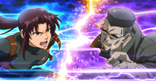 ブラックラグーン4のデスペラードバトル中