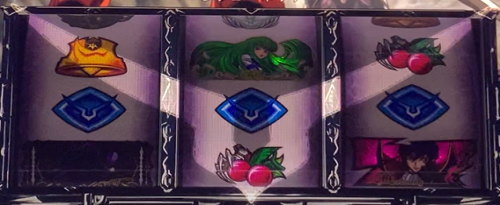 パチスロコードギアス反逆のルルーシュ3のリールギアスエフェクト(白)