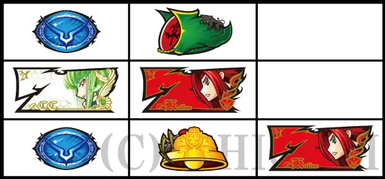 パチスロコードギアス 反逆のルルーシュ3 C.C.&Kallen ver.の通常時のボーナス察知手順(左リールに白7狙い)