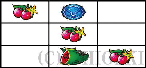パチスロコードギアス 反逆のルルーシュ3 C.C.&Kallen ver.のBAR下段停止時の打ち方手順