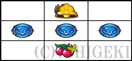 パチスロコードギアス 反逆のルルーシュ3 C.C.&Kallen ver.のチェリー停止時の打ち方手順