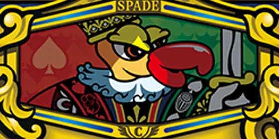 クランキークレストのコンドルーレット「スペード ♤(上)」