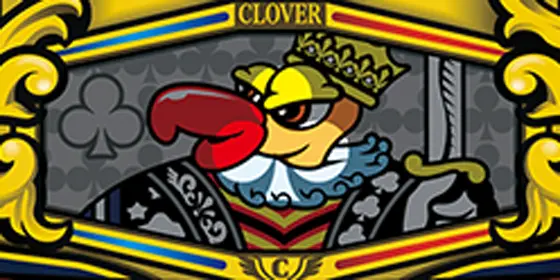 クランキークレストのコンドルーレット「クローバー ♧(下)」