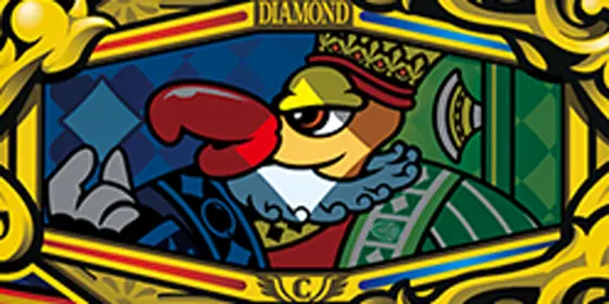 クランキークレストのダイヤモンド ♢(左)