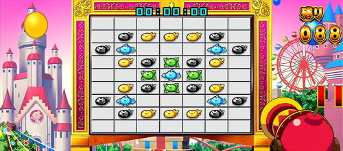 もっと！クレアの秘宝伝 女神の歌声と太陽の子供達の消化中のミニゲーム画面