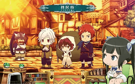 パチスロ ダンジョンに出会いを求めるのは間違っているだろうか２の貧民街ステージ