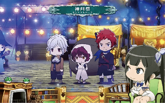 パチスロ ダンジョンに出会いを求めるのは間違っているだろうか２の神月祭ステージ