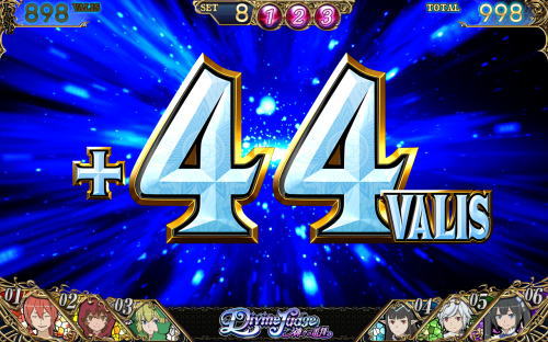 パチスロ ダンまち外伝 ソード・オラトリアの特定獲得枚数