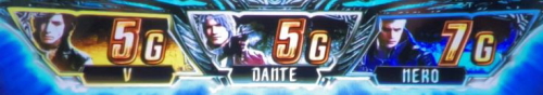 パチスロ デビル メイ クライ 5のSDT上部カウンター1