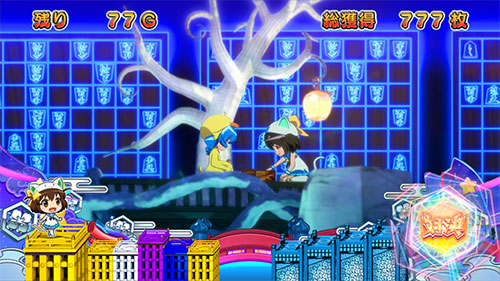 SLOTえとたまの「干支神バトル･vsピーたん(酉)」