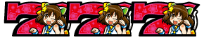SLOTえとたまの赤同色BIG(えとたまぼ~にゃす)