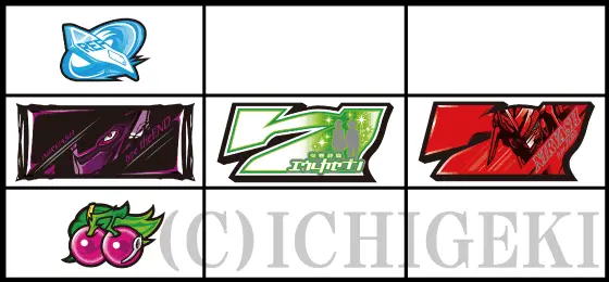 パチスロ交響詩篇エウレカセブン HI-EVOLUTION ZERO TYPE-ARTの強チェリー