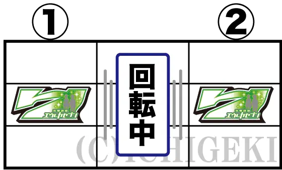パチスロ交響詩篇エウレカセブン HI-EVOLUTION ZERO TYPE-ARTの弱チェリー