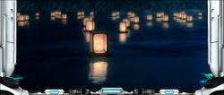 蒼穹のファフナーEXODUSの灯篭流しステージ
