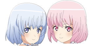 パチスロ フレームアームズ・ガールのキャラクター「マテリア姉妹」