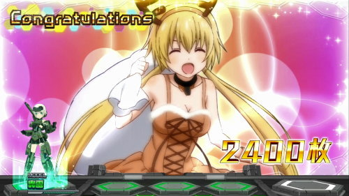 パチスロ フレームアームズ・ガールの画面