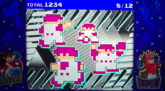 ファミスタ回胴版‼のRB中の画面