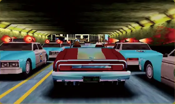 パチスロ ファイヤードリフトのパトカー演出