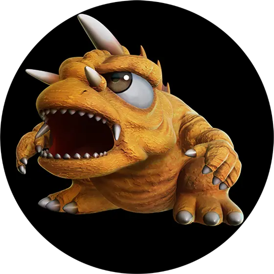 パチスロ ガメラ2の敵怪獣「ジャイガー」