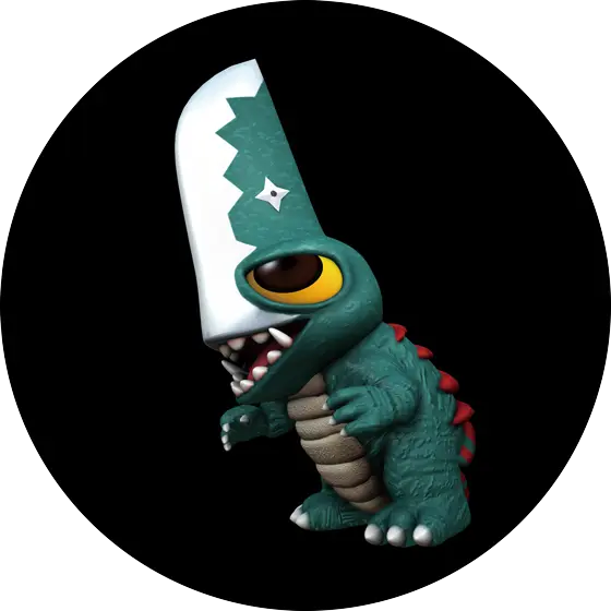 パチスロ ガメラ2の敵怪獣「ギロン」