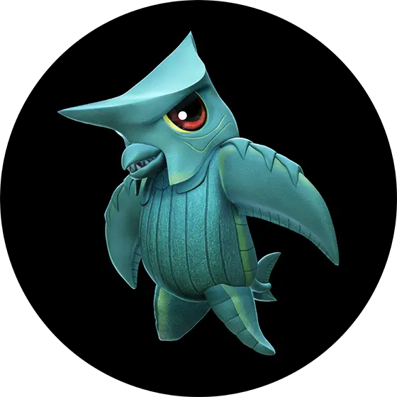 パチスロ ガメラ2の敵怪獣「ジグラ」