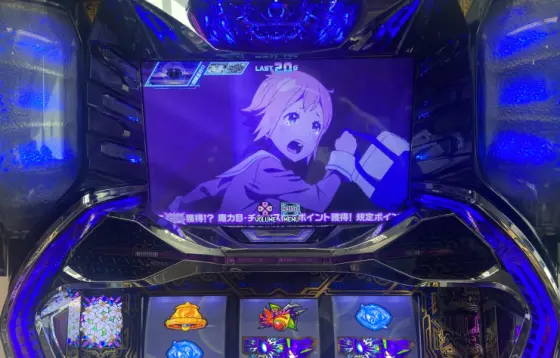 回胴式遊技機グランベルムのオープニングステージ