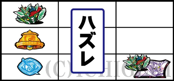回胴式遊技機グランベルムのチャンス目2