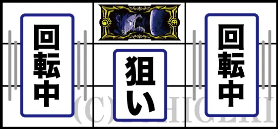 回胴式遊技機グランベルムの中押し手順