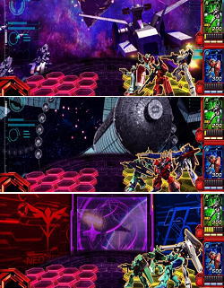 カードバトルパチスロ ガンダム クロスオーバーの背景画像の種類の画像