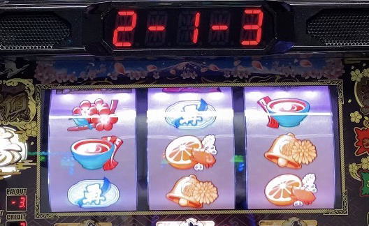 パチスロ春一番のAT中画面
