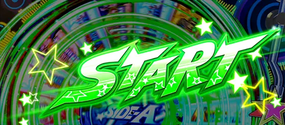 ＨＥＹ！エリートサラリーマン鏡のディスクジャッジメント開始時文字色が緑文字