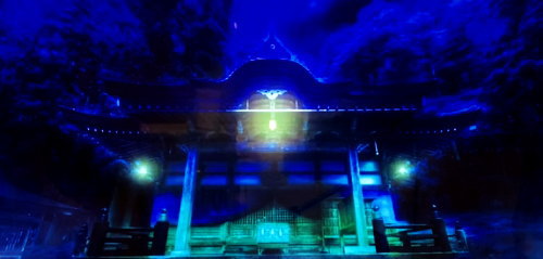 パチスロひぐらしのなく頃に祭２カケラ遊び編の特殊ステージ「古手神社」