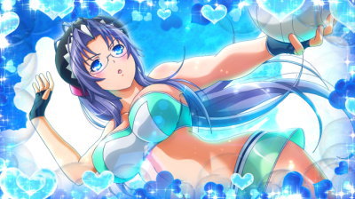 パチスロ 百花繚乱 サムライガールズの萌えカットイン(半蔵)