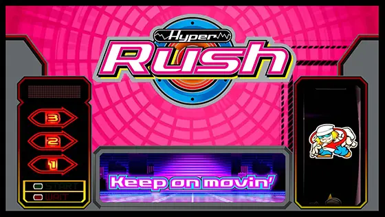 パチスロハイパーラッシュのTJアクション演出