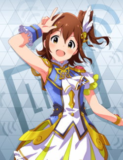 パチスロ アイドルマスター ミリオンライブ！のカードレアリティ「ノーマル」画面