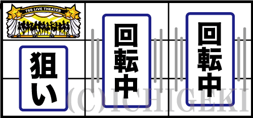 パチスロ アイドルマスター ミリオンライブ！の左リールにBAR図柄狙い手順