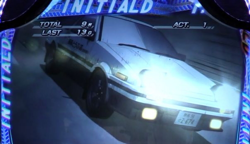 パチスロ頭文字Dの秋名山ステージ