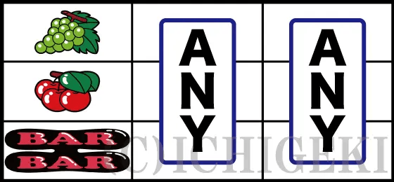 ジャグラーガールズSSの中段チェリーの停止型