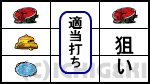 呪怨ATの上段スイカ