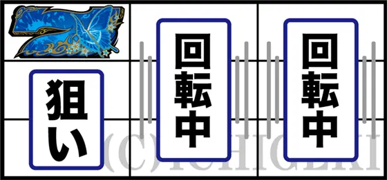 カバネリ スロットの青7狙い手順の打ち方画像