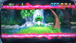 パチスロケロット4のREGカットイン赤