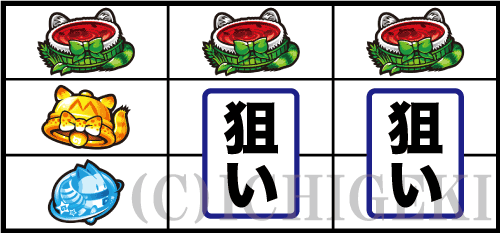 ぱちすろ けものフレンズの打ち方/レア役の停止型