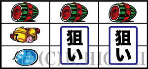 黄門ちゃま喝2のスイカ狙い
