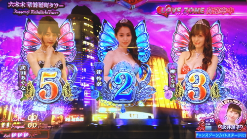 パチスロラブ嬢2プラスの華舞姫町ステージ