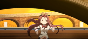 SLOTまどか新編の夕方バス